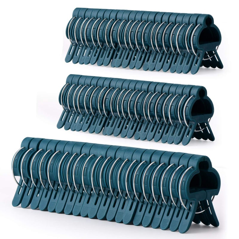 PERSZEN 60PCS Plant Clips 2 Sizes Adjusting Reusable Garden Plant Supports Clips for Supporting Stems of Flower Vine Vegetables Tomatoes Climbing - Image 1
